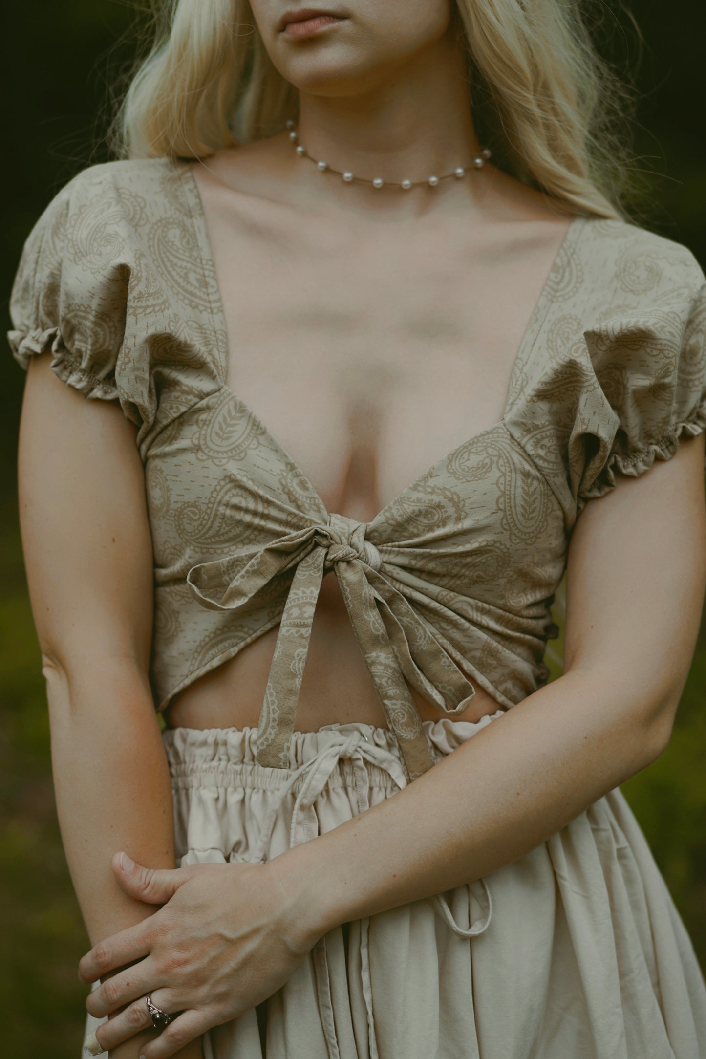 Open Tie Top (S-M)