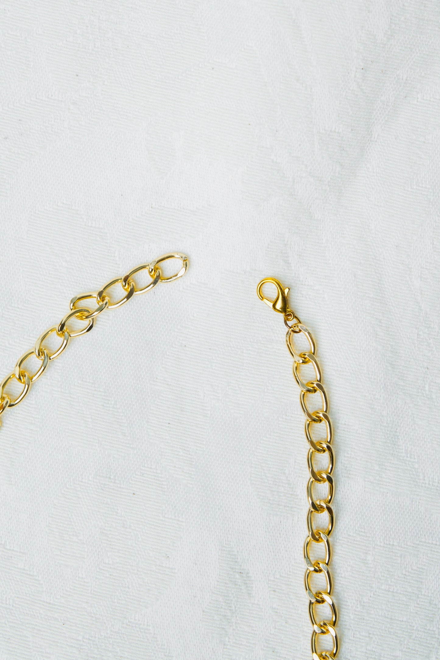 Wooden White Bead Necklace
