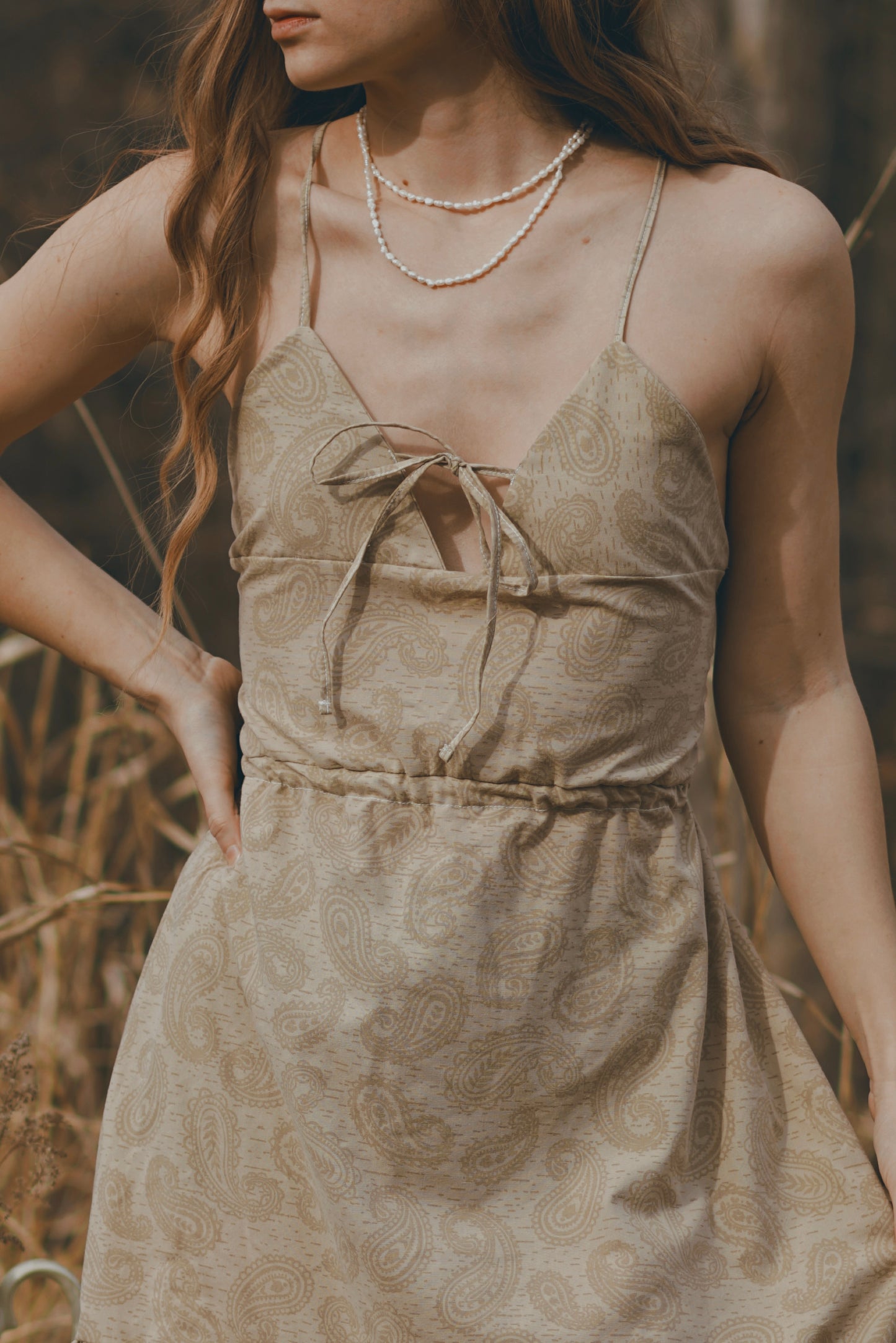 Strap Tie, Sun Dress (S-M)