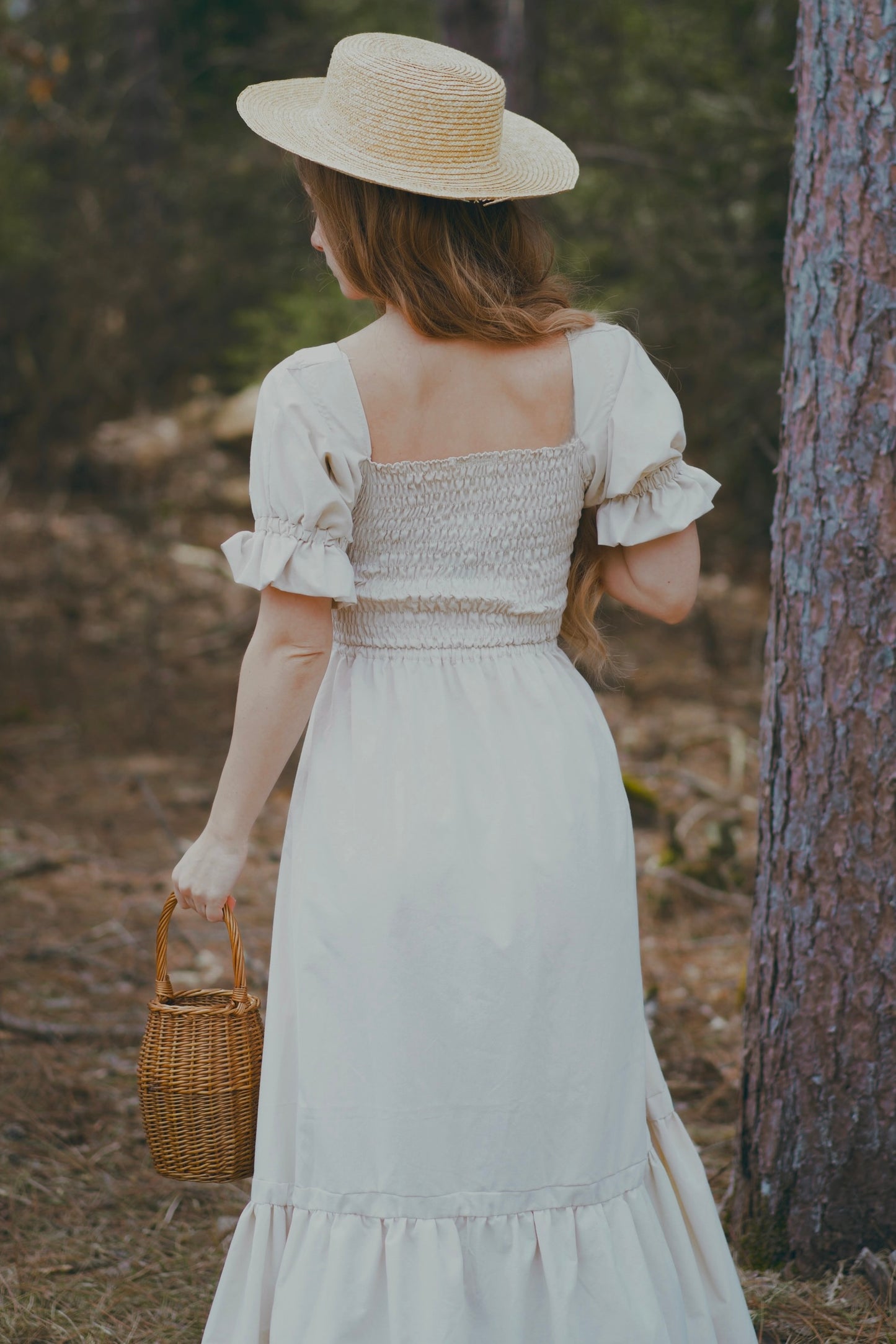 Lace-Up Cottage Dress (S-M)
