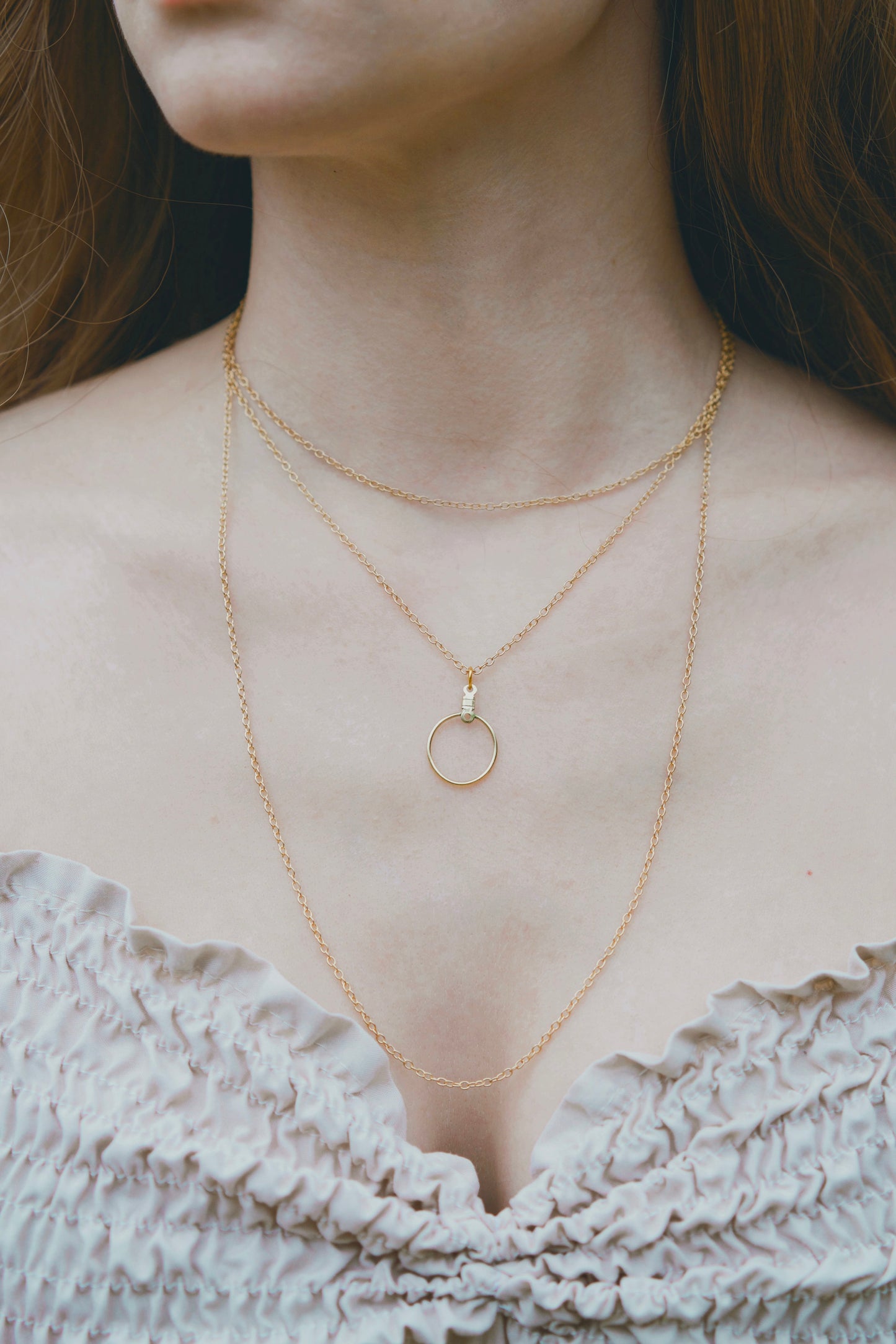 Center Ring Necklace