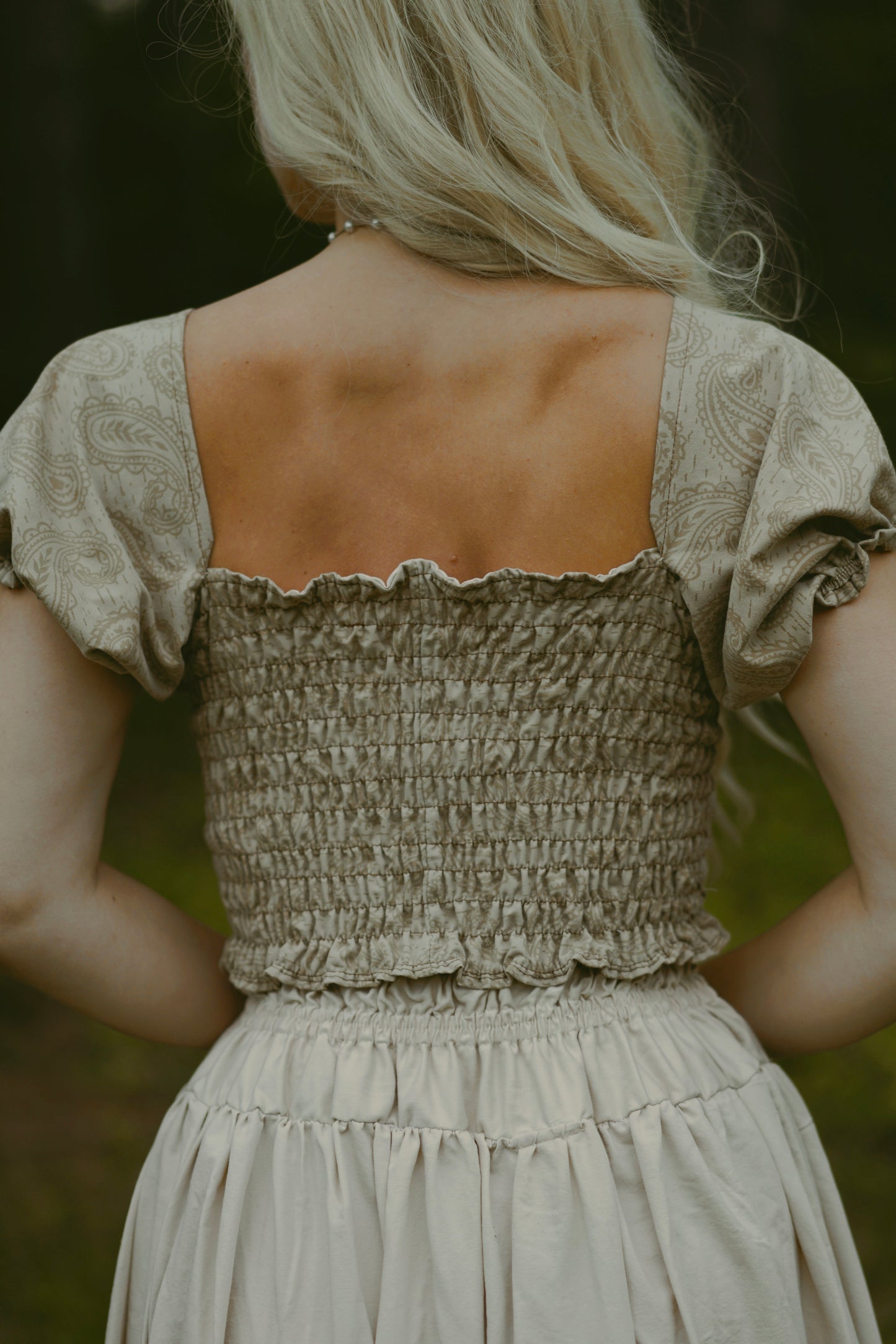 Open Tie Top (S-M)