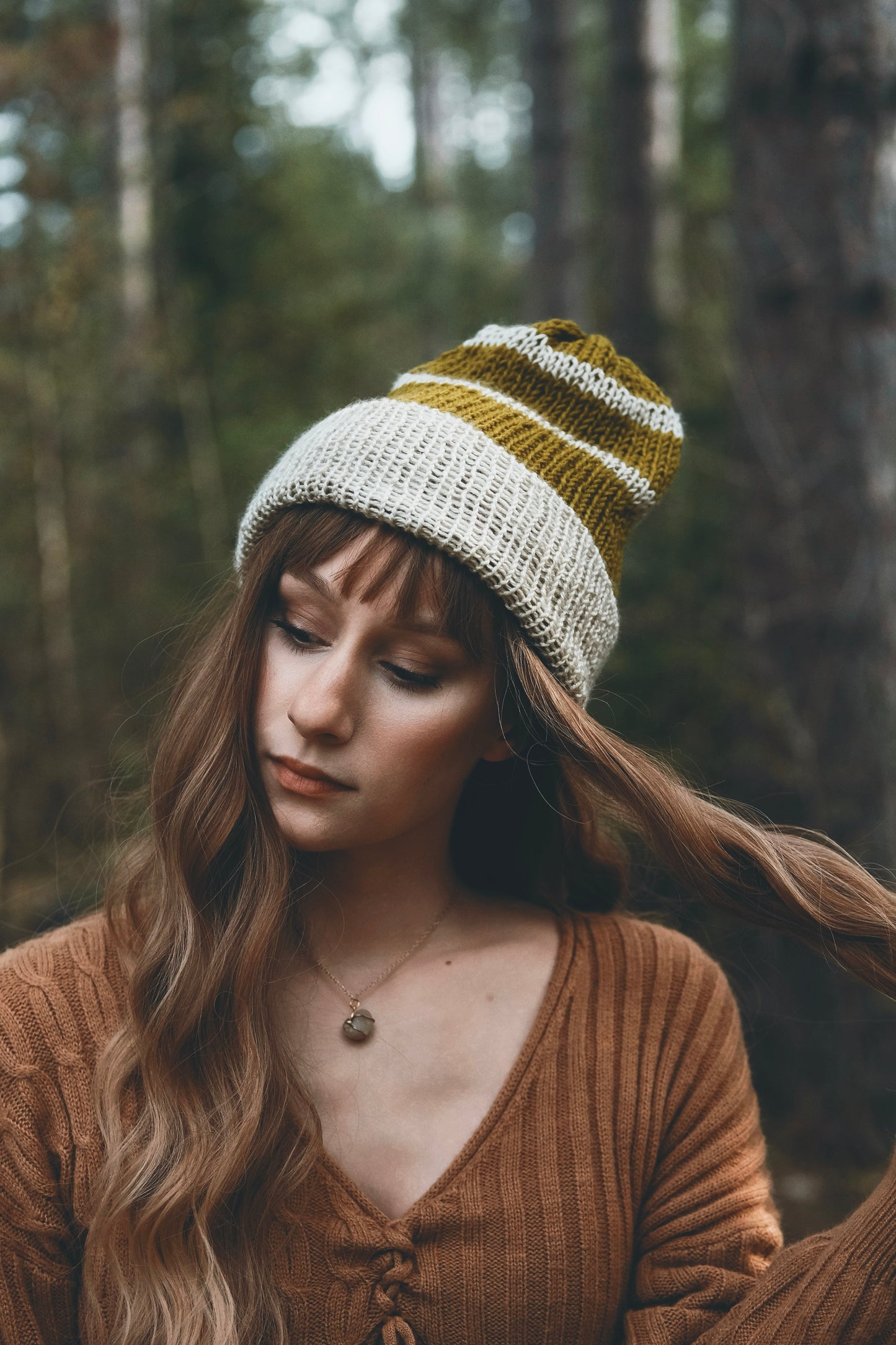 Forest Beanie (Reversible)