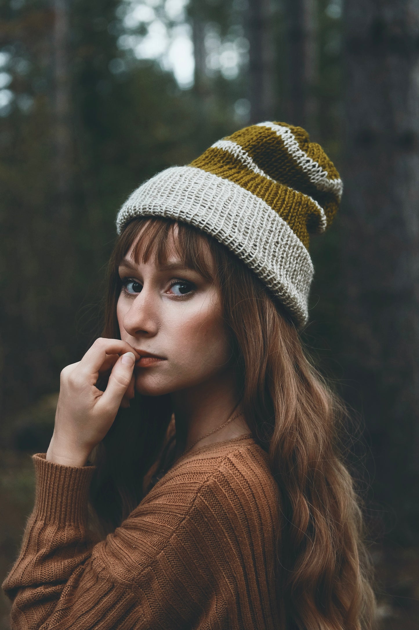 Forest Beanie (Reversible)