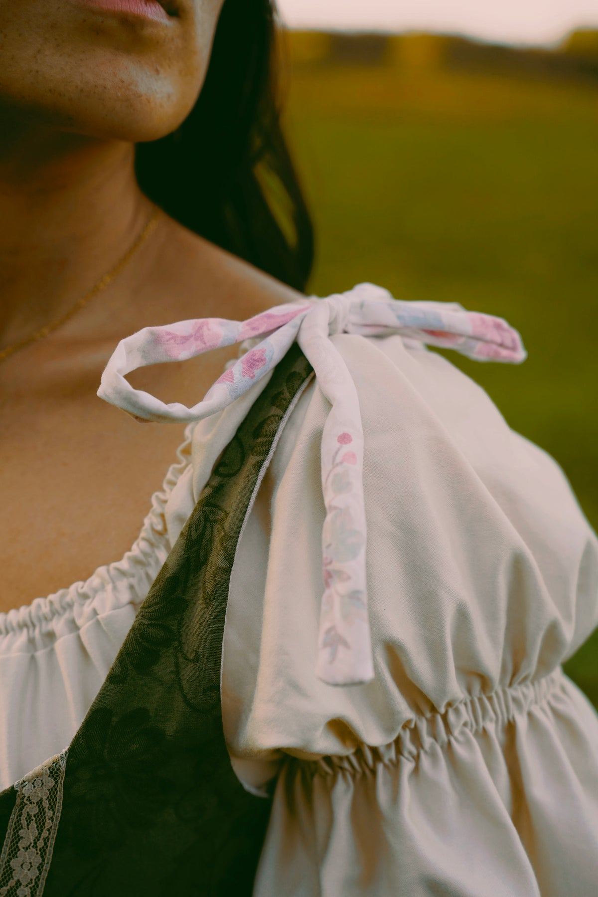 Laced Green Bodice (S-M)