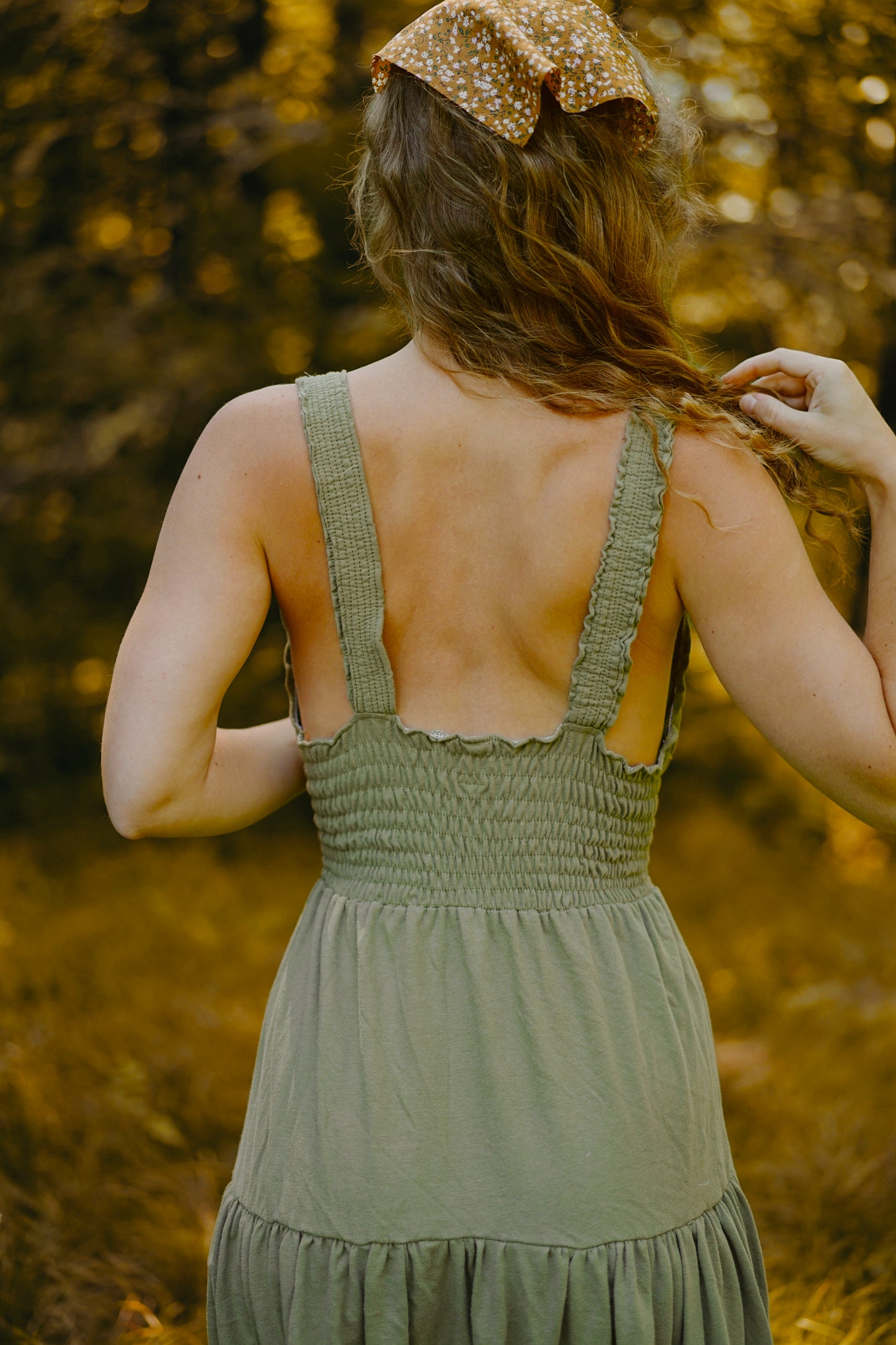 Elastic Low Cut Dress (S-M)