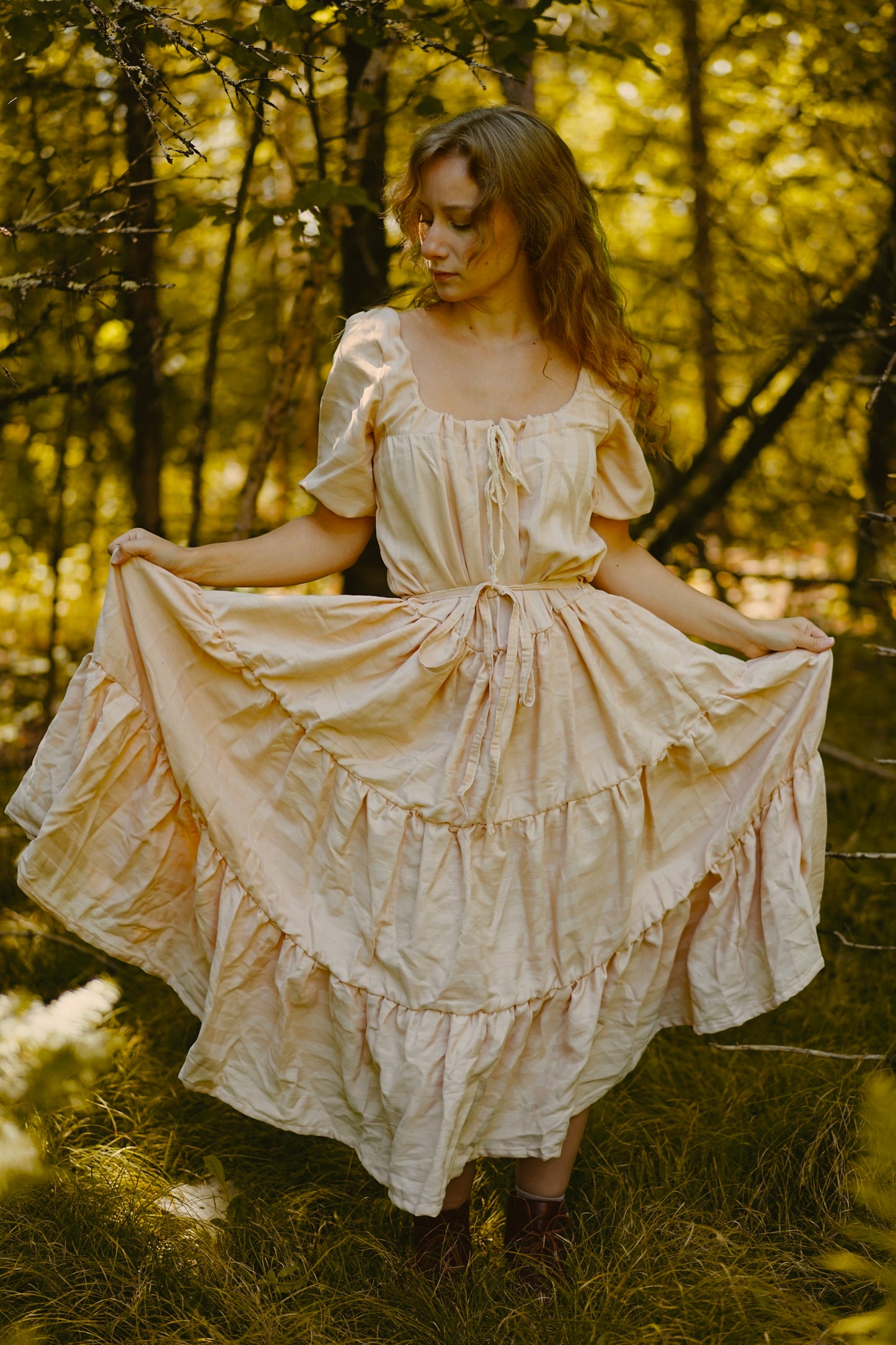 Peachy String Tie Dress (S-L)