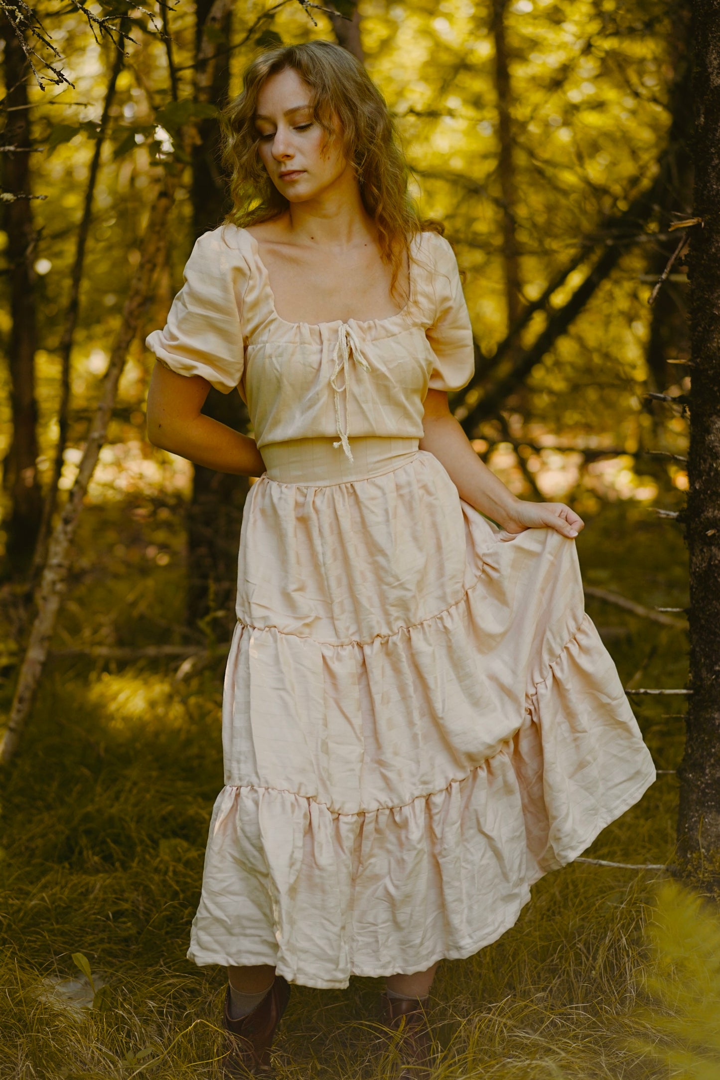 Peachy String Tie Dress (S-L)