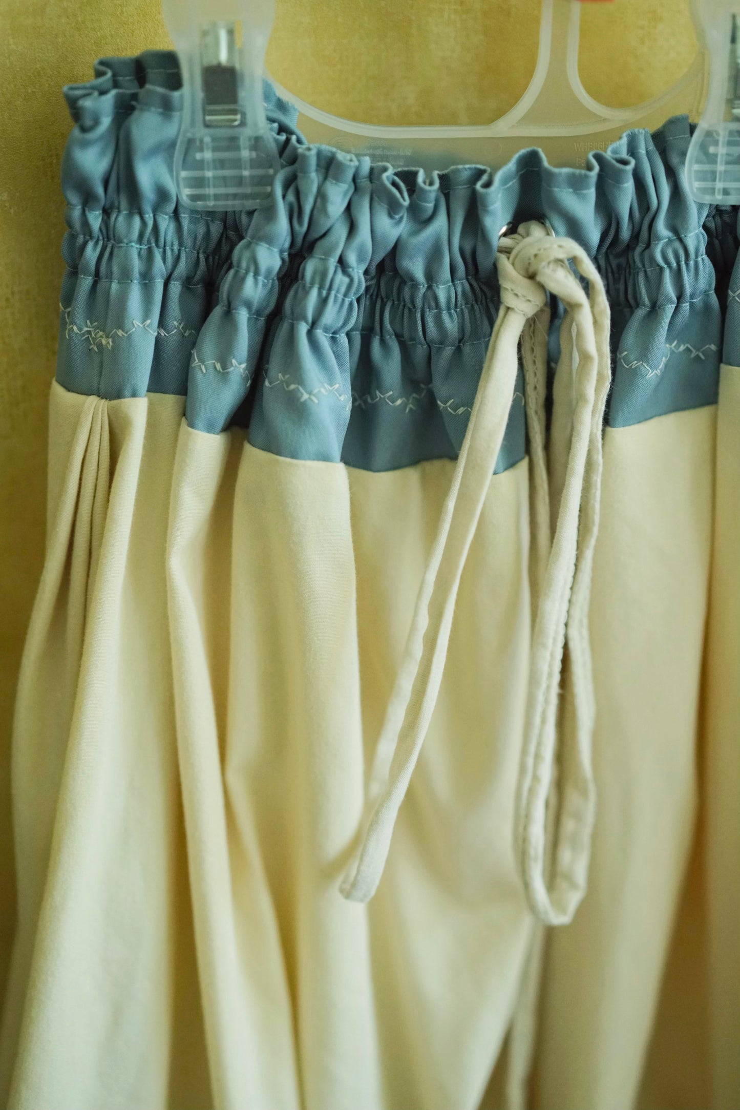 Blue Cream Patch Skirt (S-L)