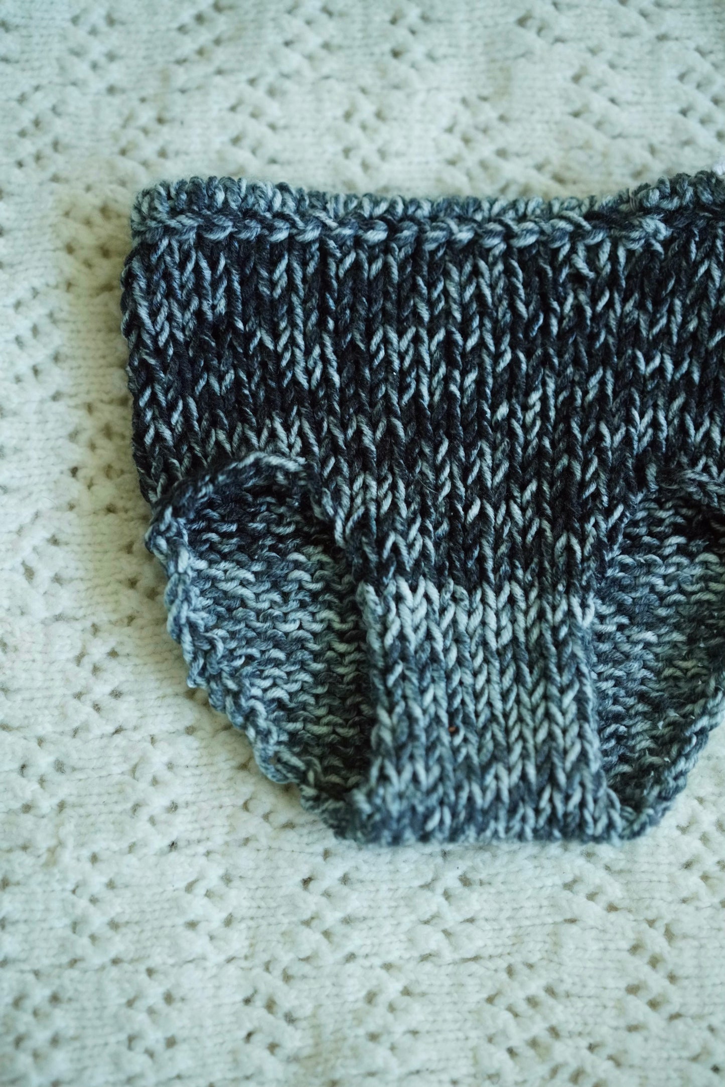 Little Wolf Knit Baby Diaper Cover