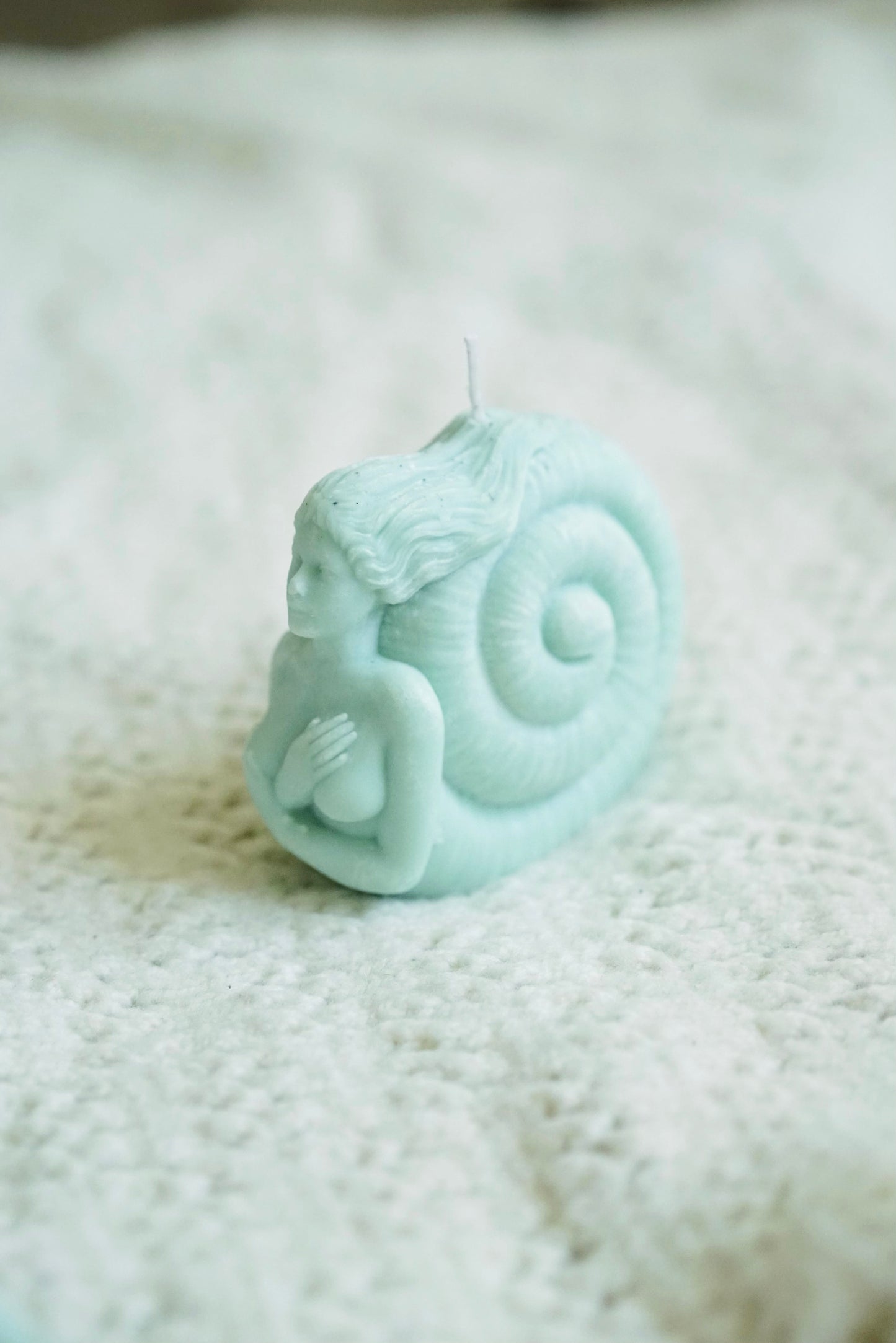 Snail Lady Candle
