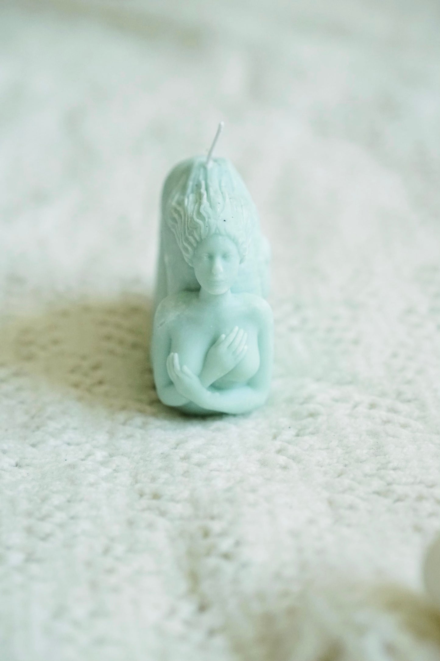 Snail Lady Candle