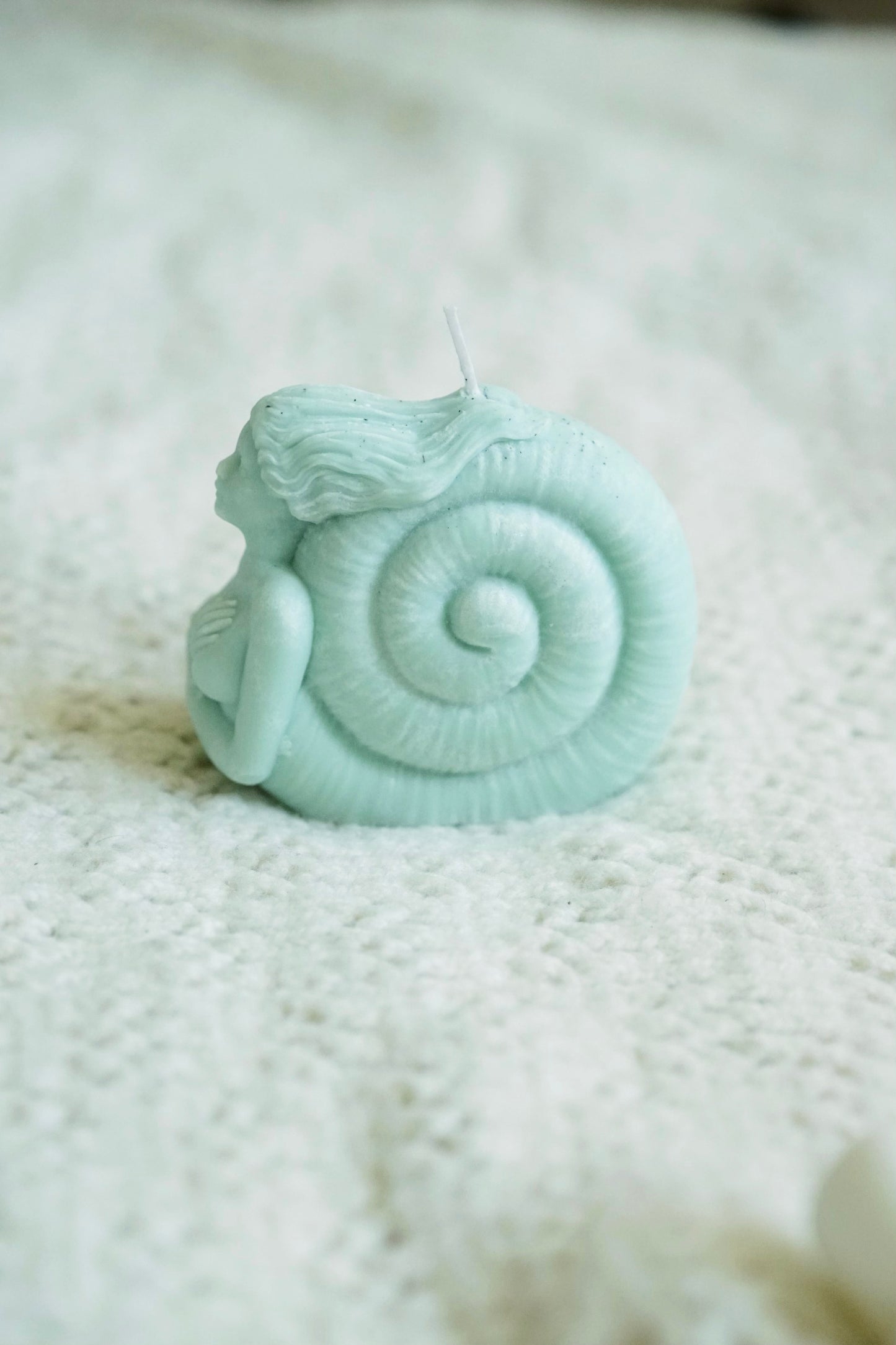 Snail Lady Candle