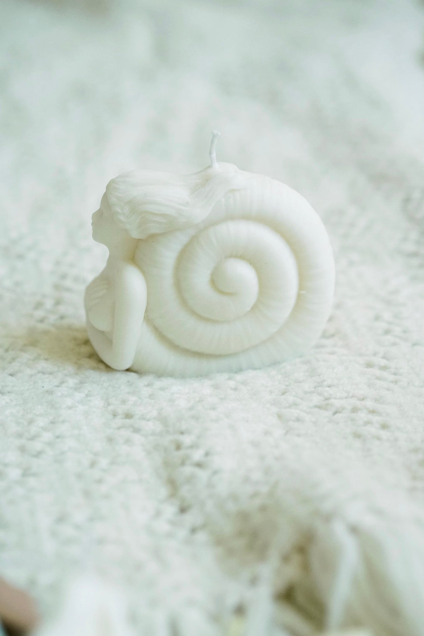 Snail Lady Candle