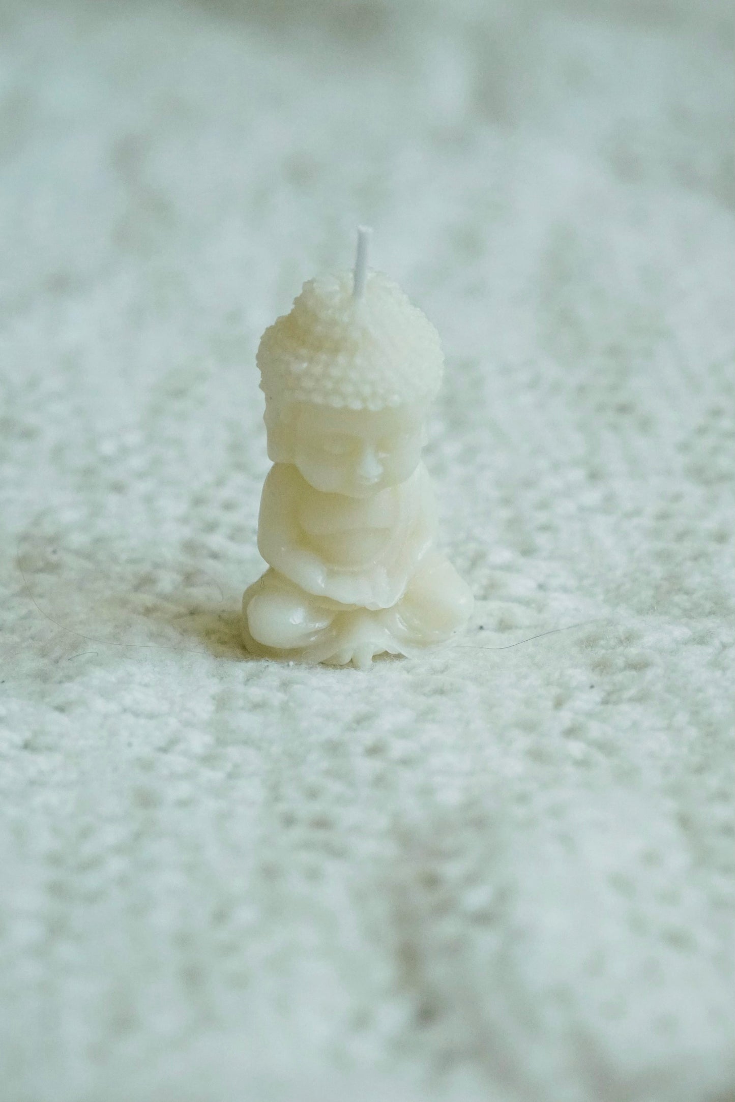 Beeswax Buddha Candle