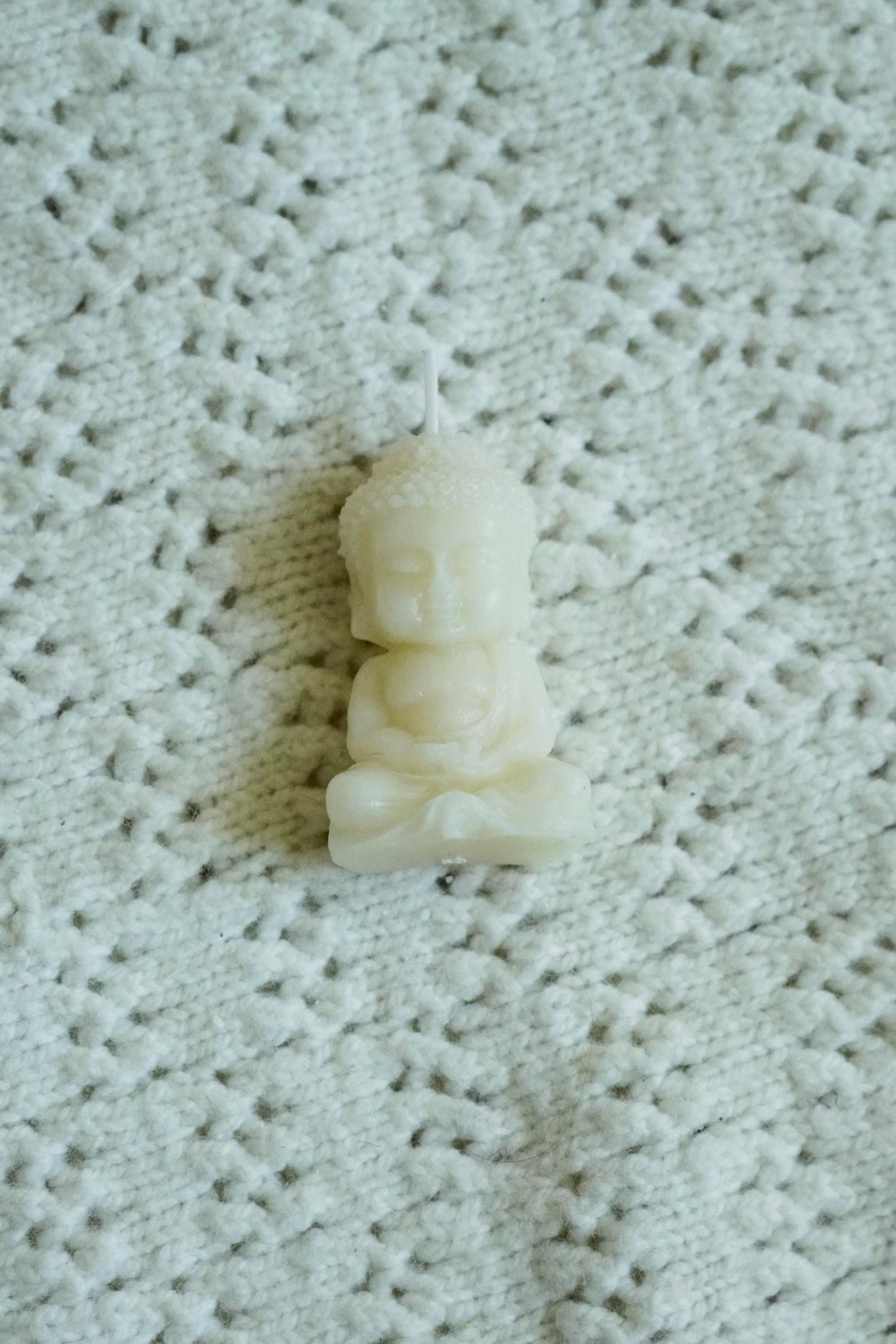 Beeswax Buddha Candle