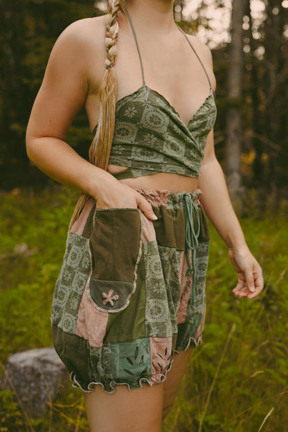 Green Hippie Two-Piece (S-L)