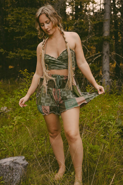 Green Hippie Two-Piece (S-L)
