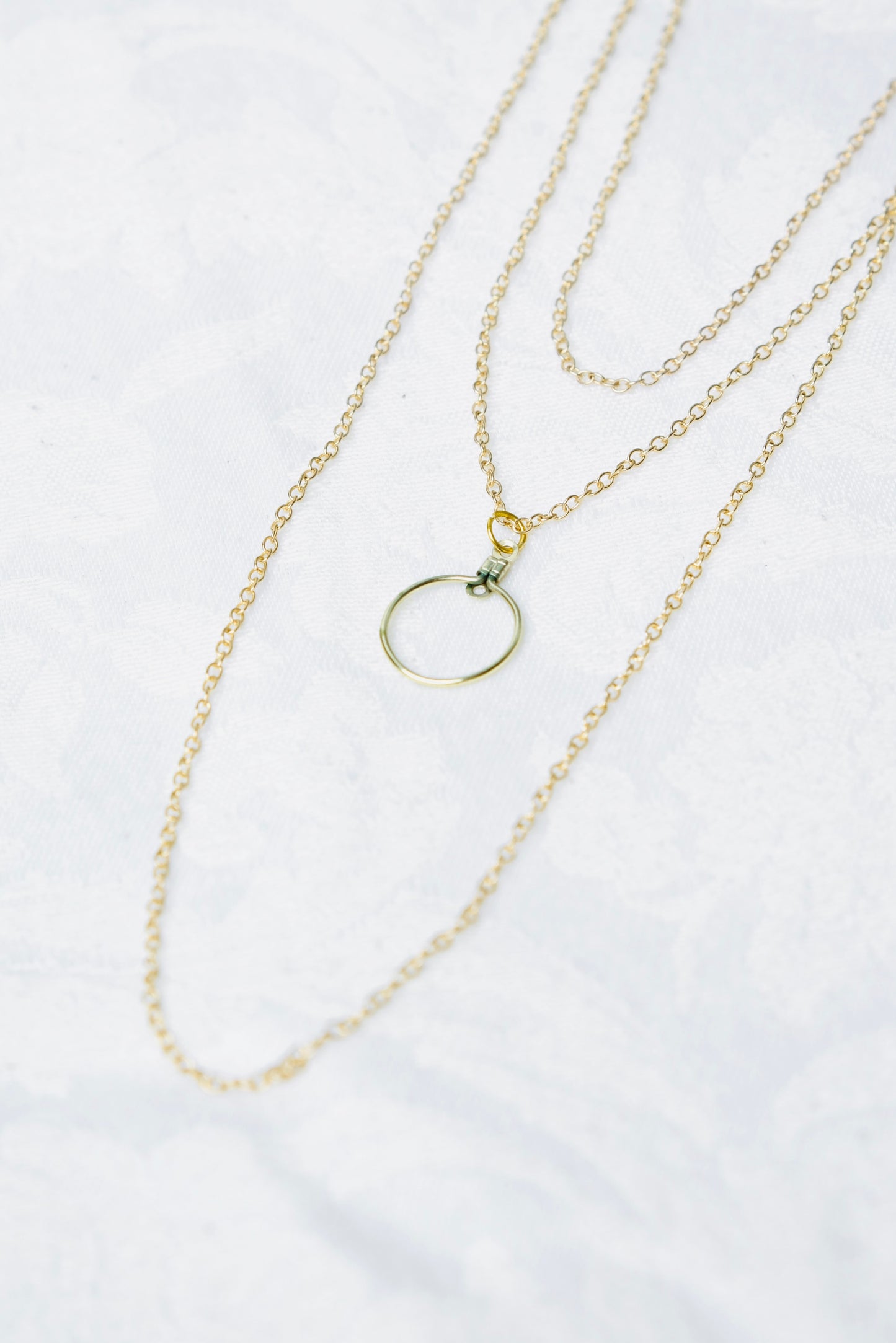 Center Ring Necklace