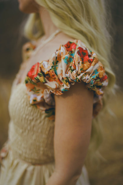 Floral Day Dress (S-M)
