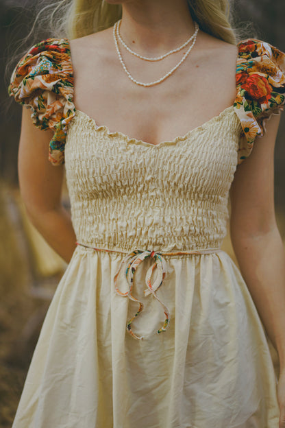 Floral Day Dress (S-M)