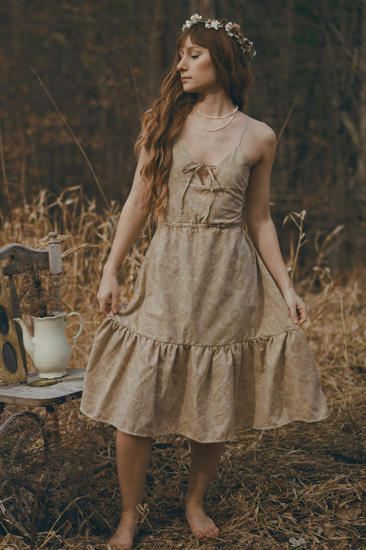 Strap Tie, Sun Dress (S-M)