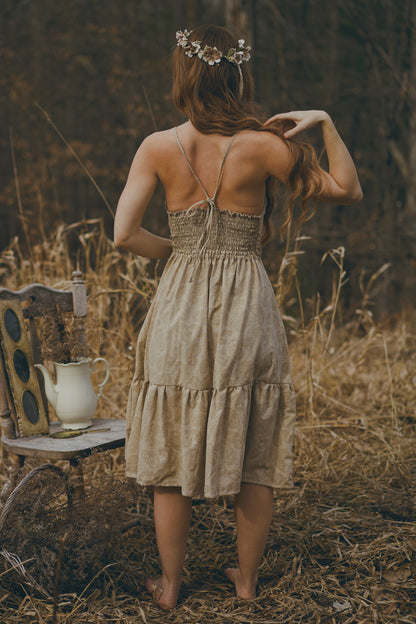 Strap Tie, Sun Dress (S-M)