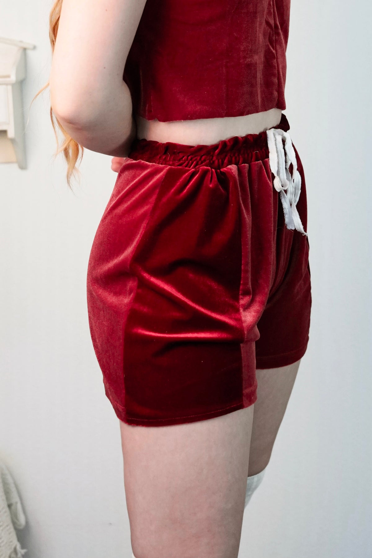 Ruby Velvet Two Piece (S-L)