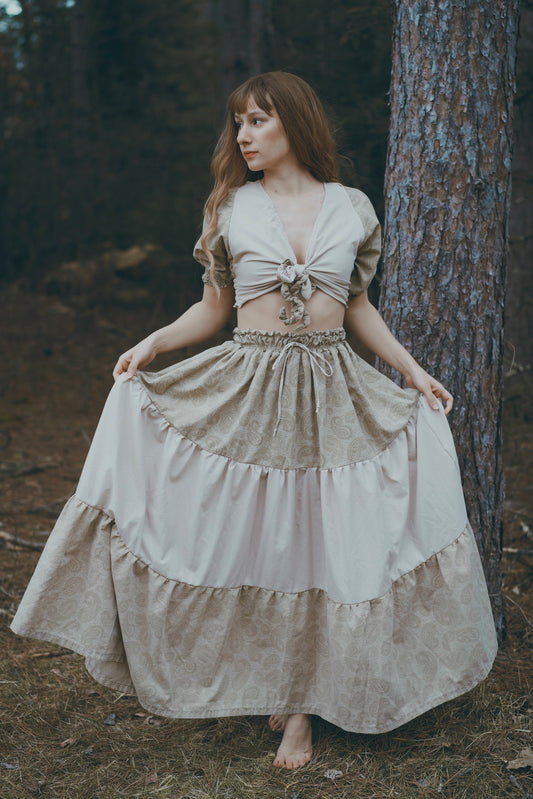 Classic Open-Tie Two-Piece (S-L)
