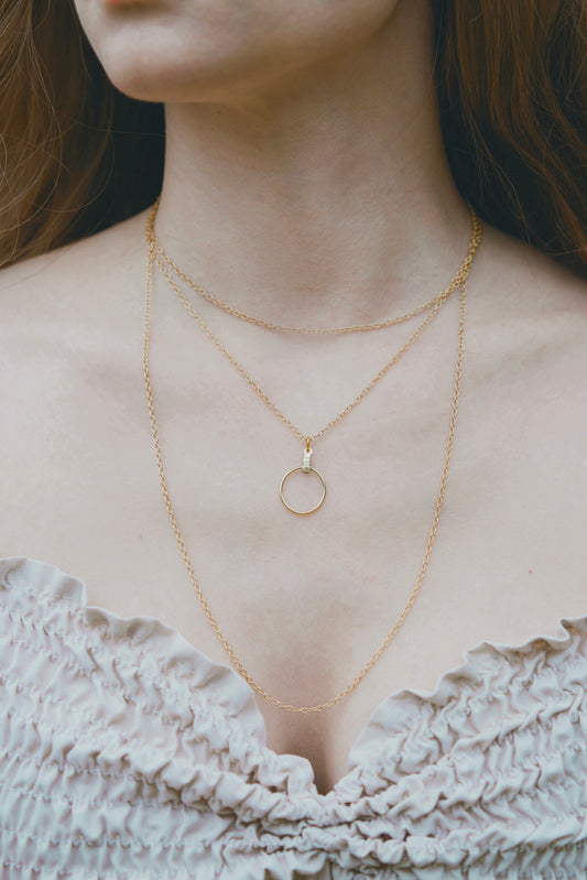 Center Ring Necklace