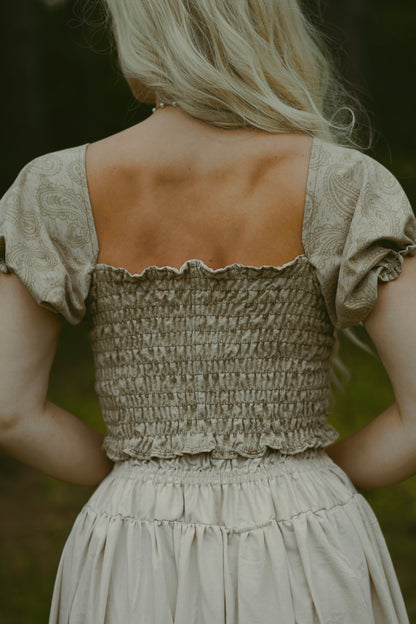 Open Tie Top (S-M)