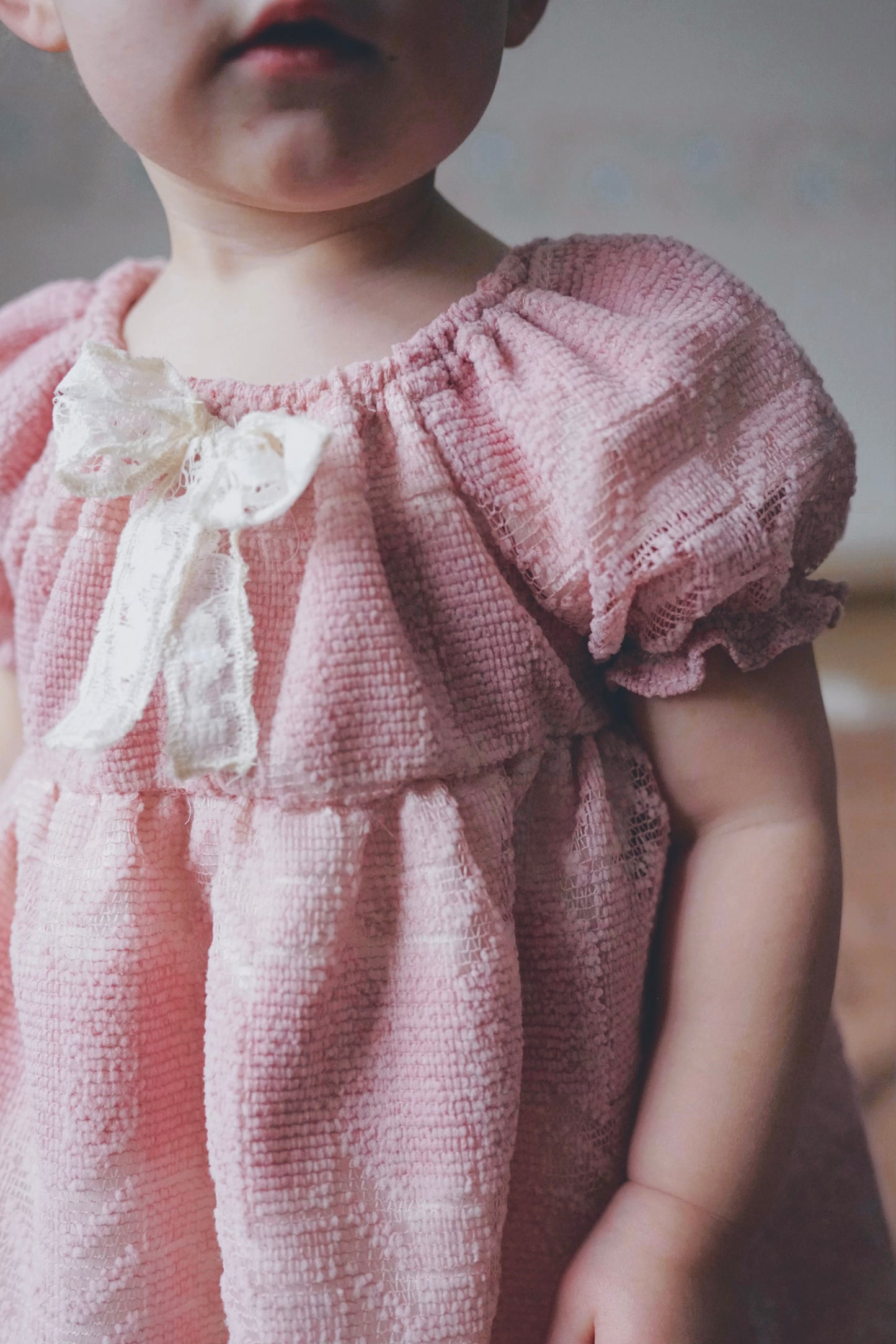 Pink Lace Baby Dress