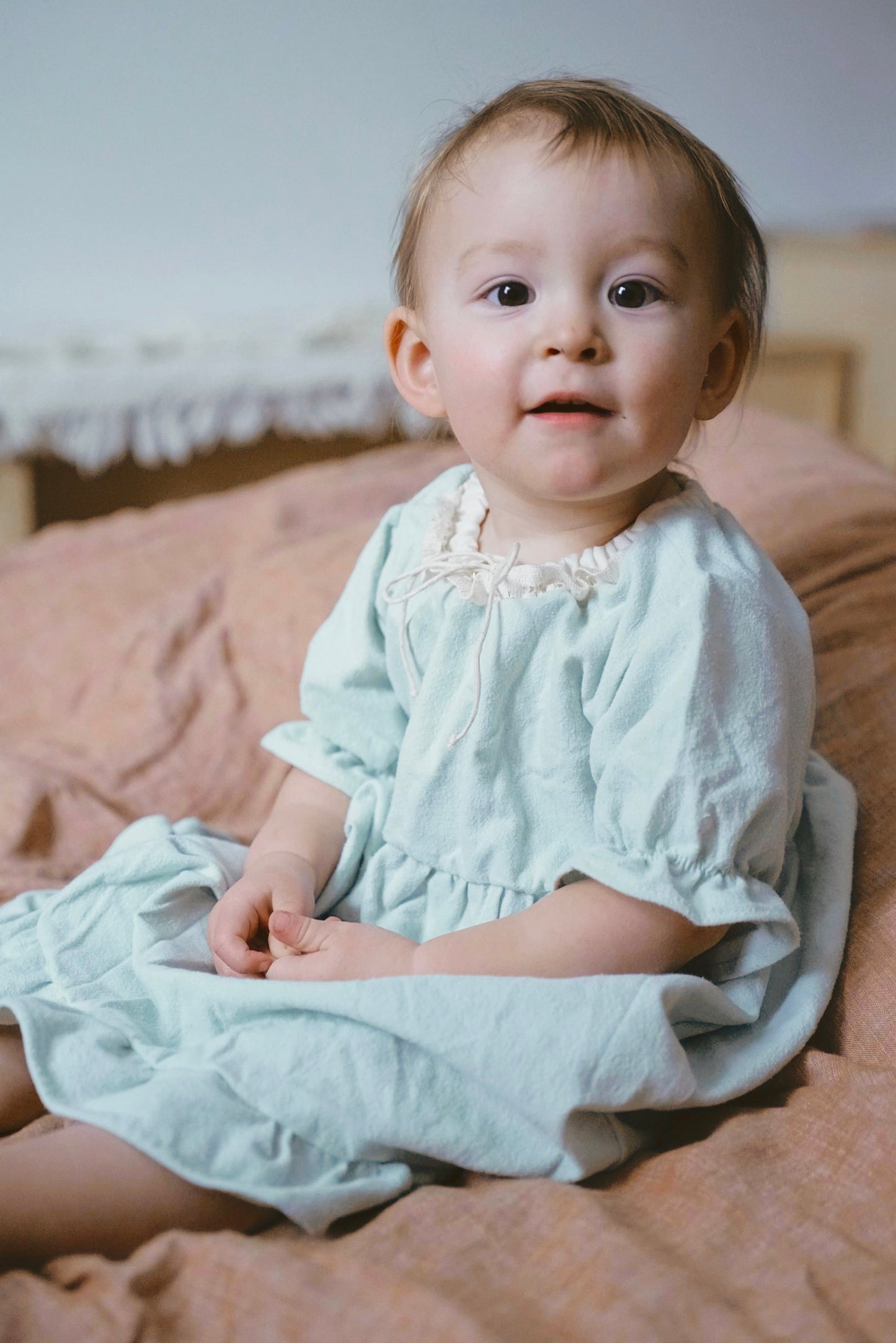Blue Baby Gown