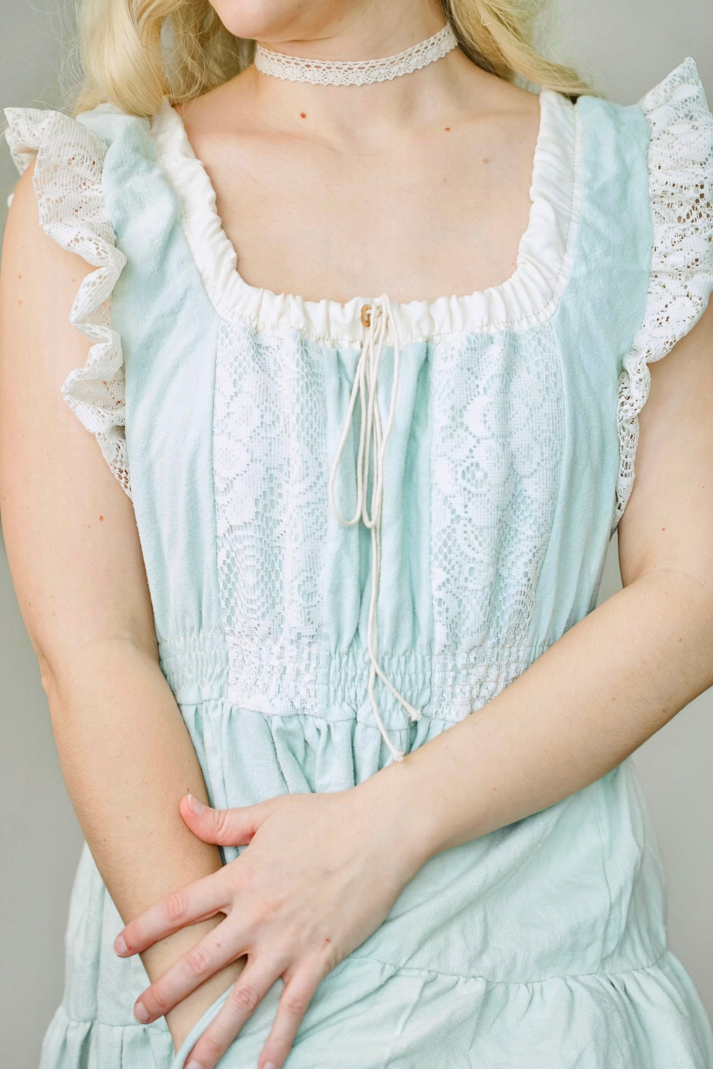 Blue Doll Dress (S-L)