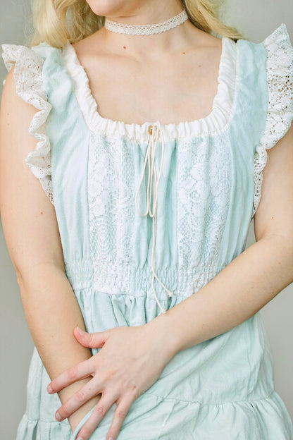 Blue Doll Dress (S-L)