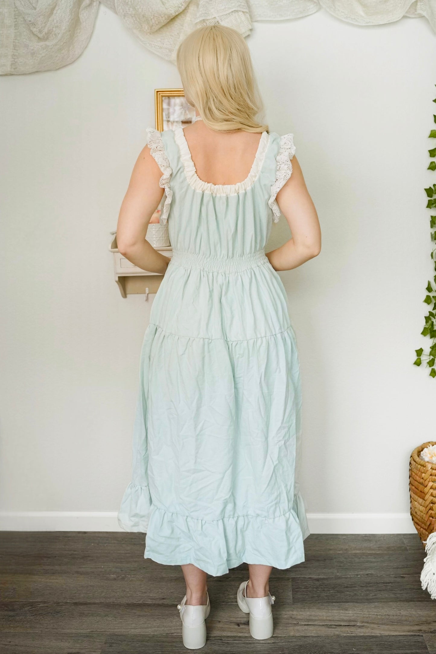 Blue Doll Dress (S-L)