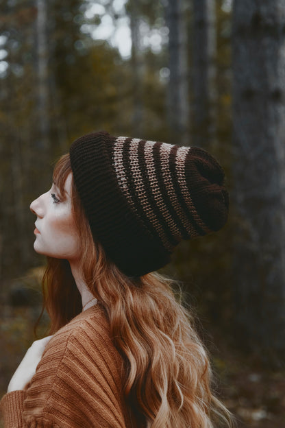 Oreo Chocolate Beanie (Reversible)