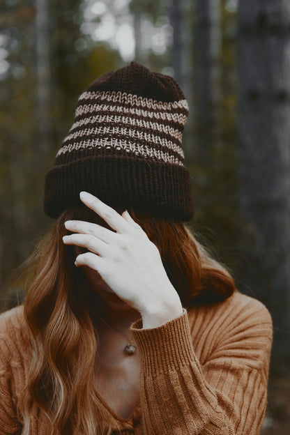 Oreo Chocolate Beanie (Reversible)