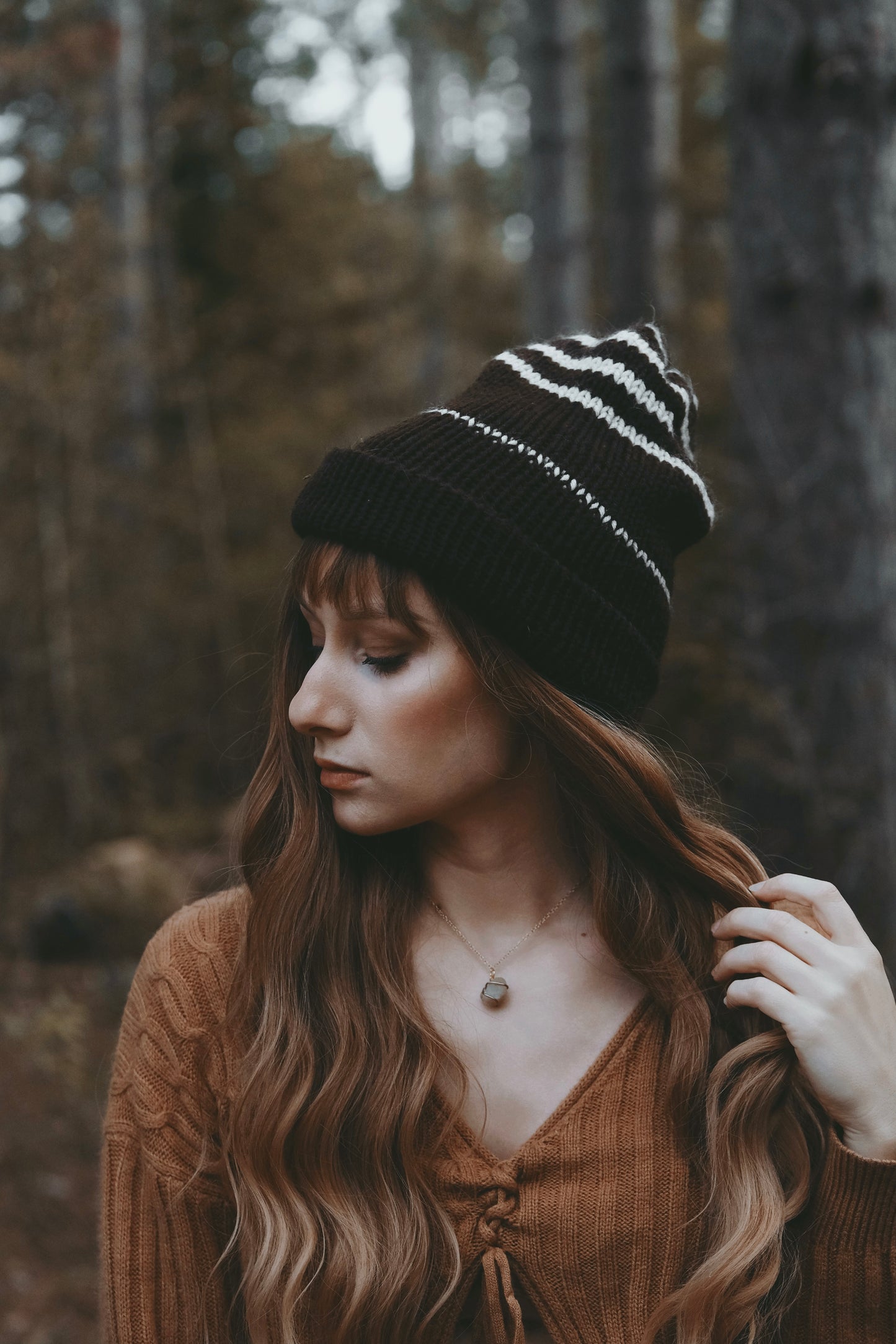 Oreo Chocolate Beanie (Reversible)