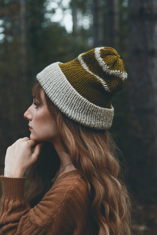 Forest Beanie (Reversible)