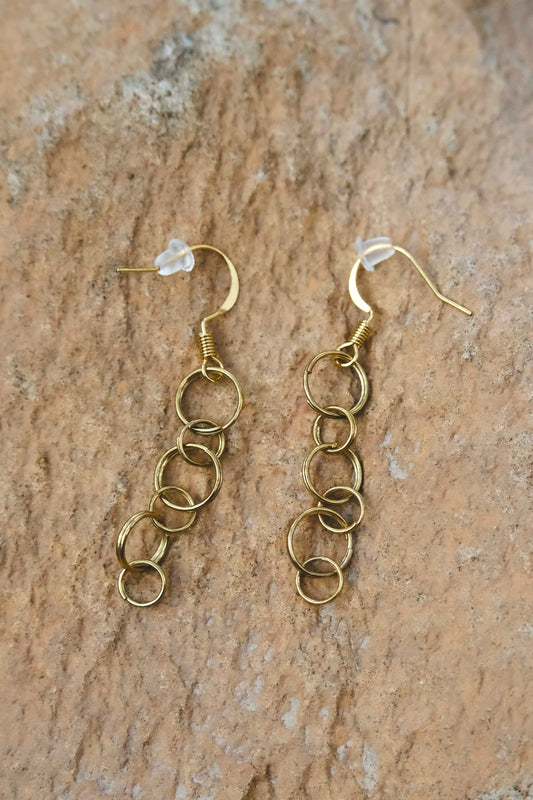 Hoop Chain Earrings
