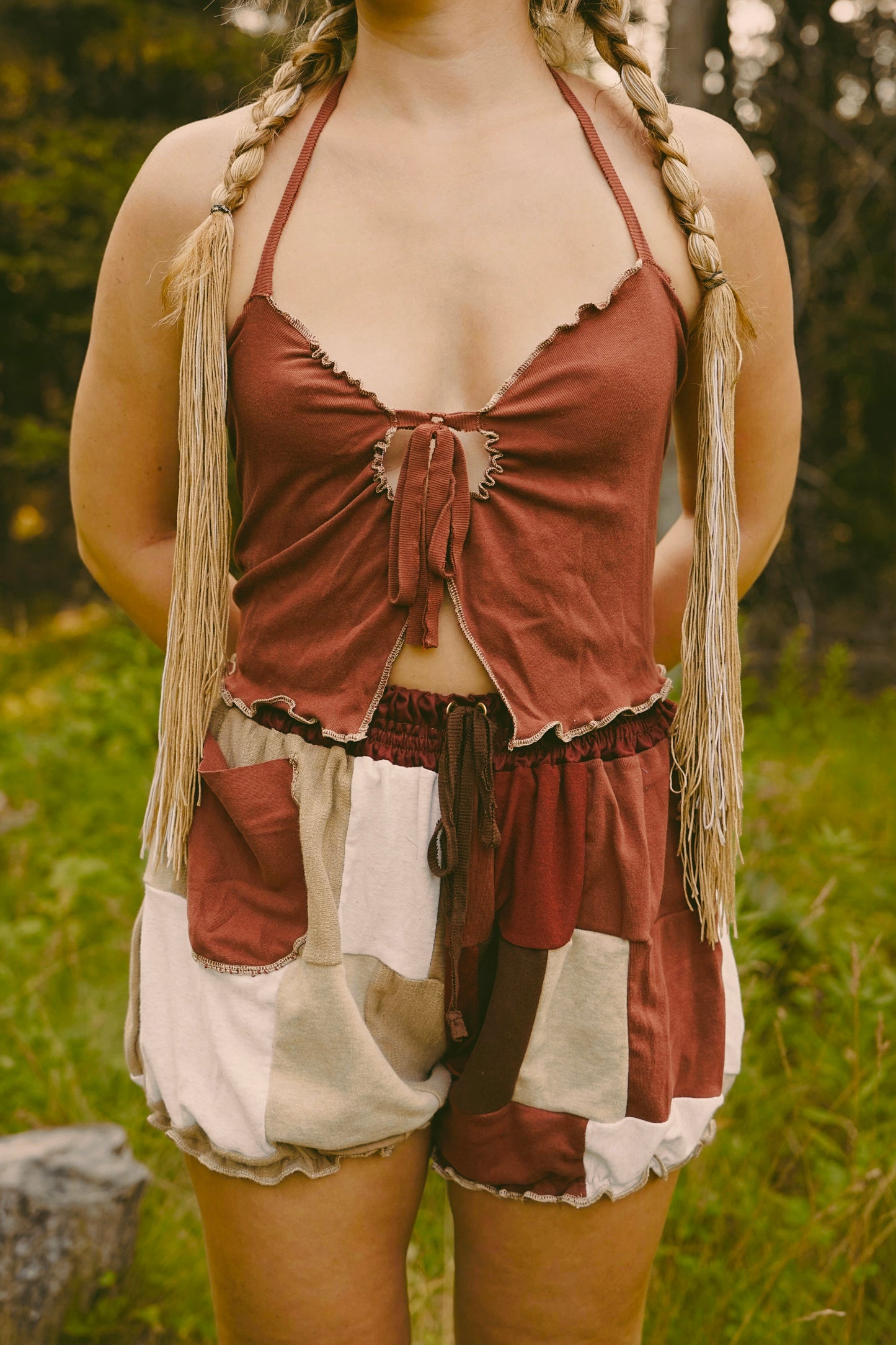 Rusty Brown Two-Piece (S-L)