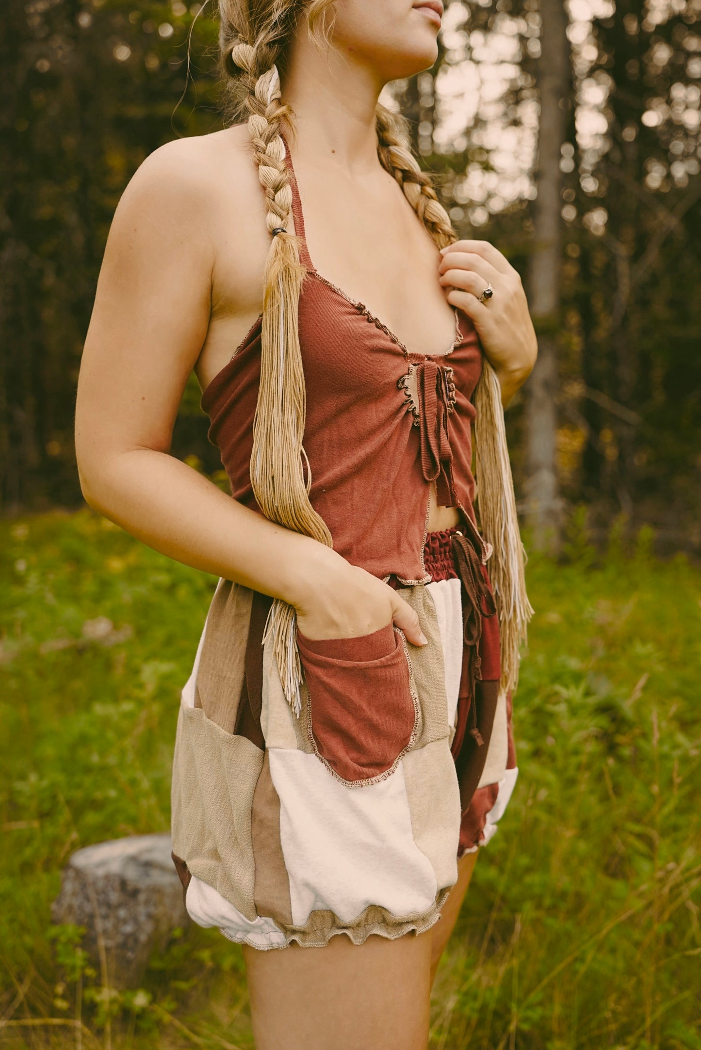 Rusty Brown Two-Piece (S-L)