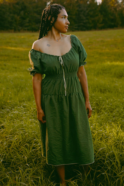 Forest Cottage Dress (S-L)