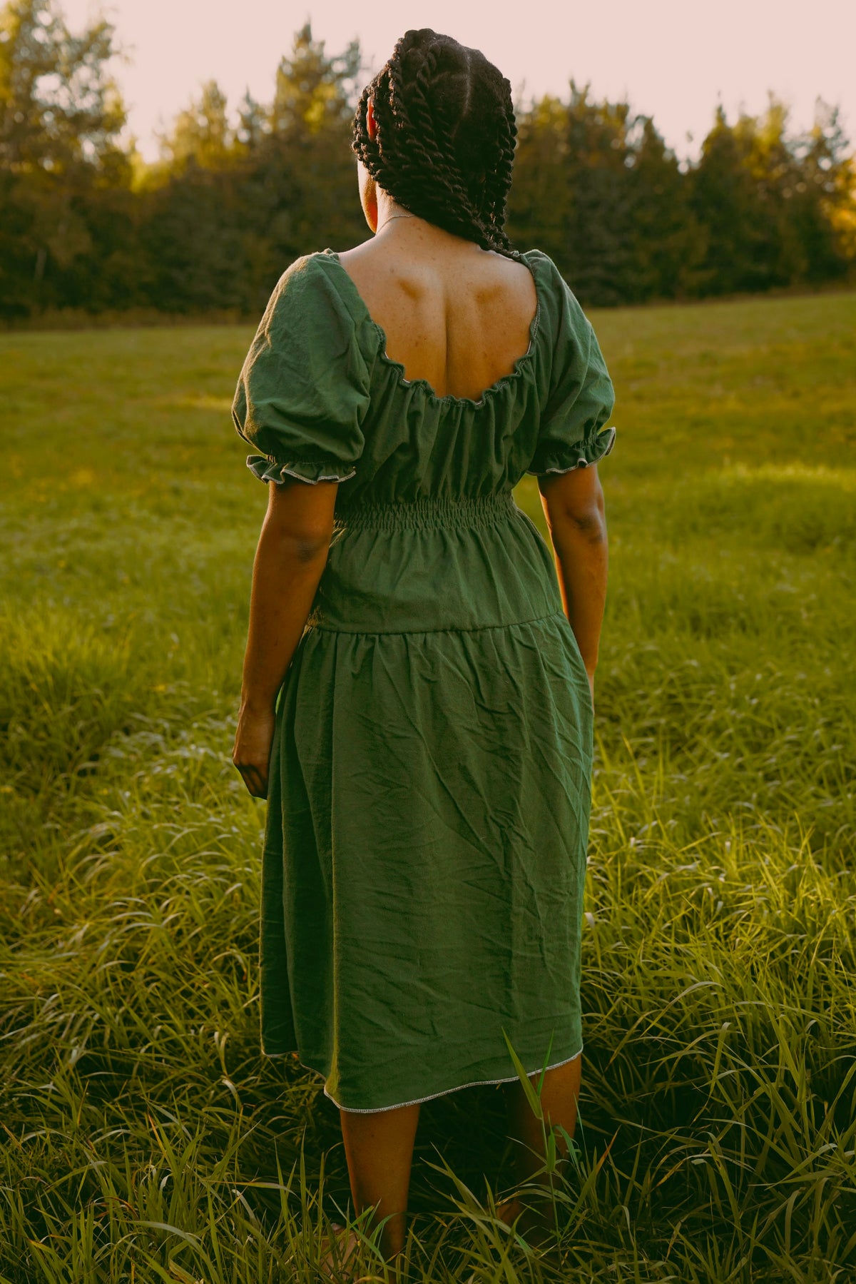Forest Cottage Dress (S-L)