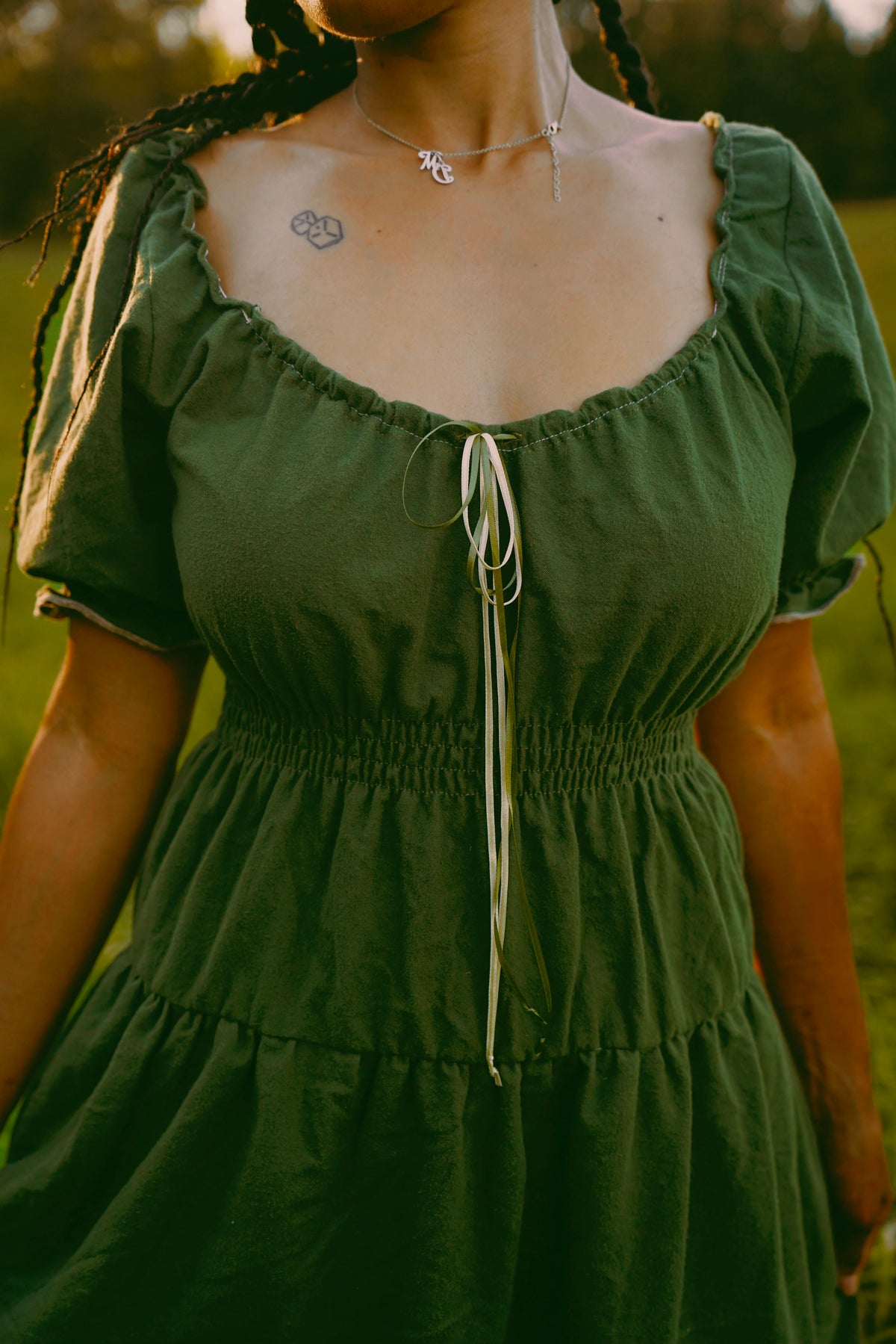 Forest Cottage Dress (S-L)