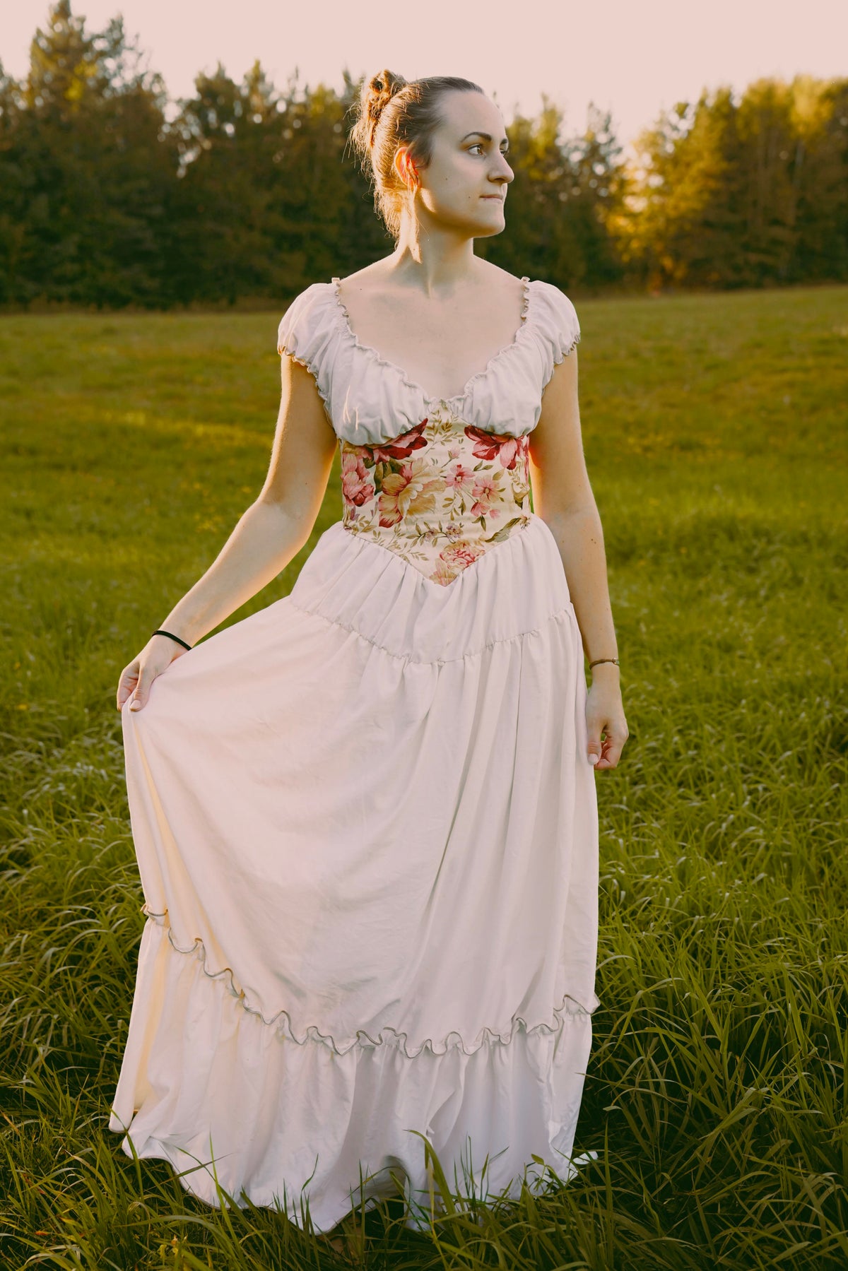 Floor Length Corset Dress (S-L)