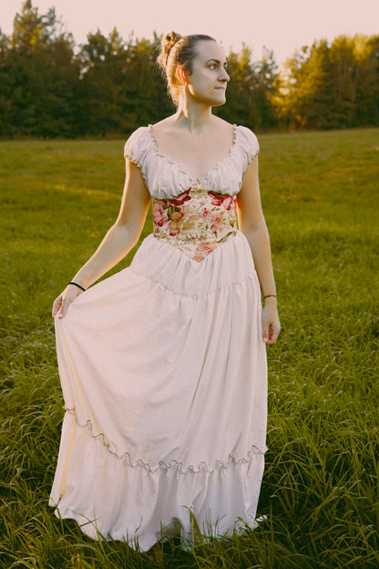 Floor Length Corset Dress (S-L)