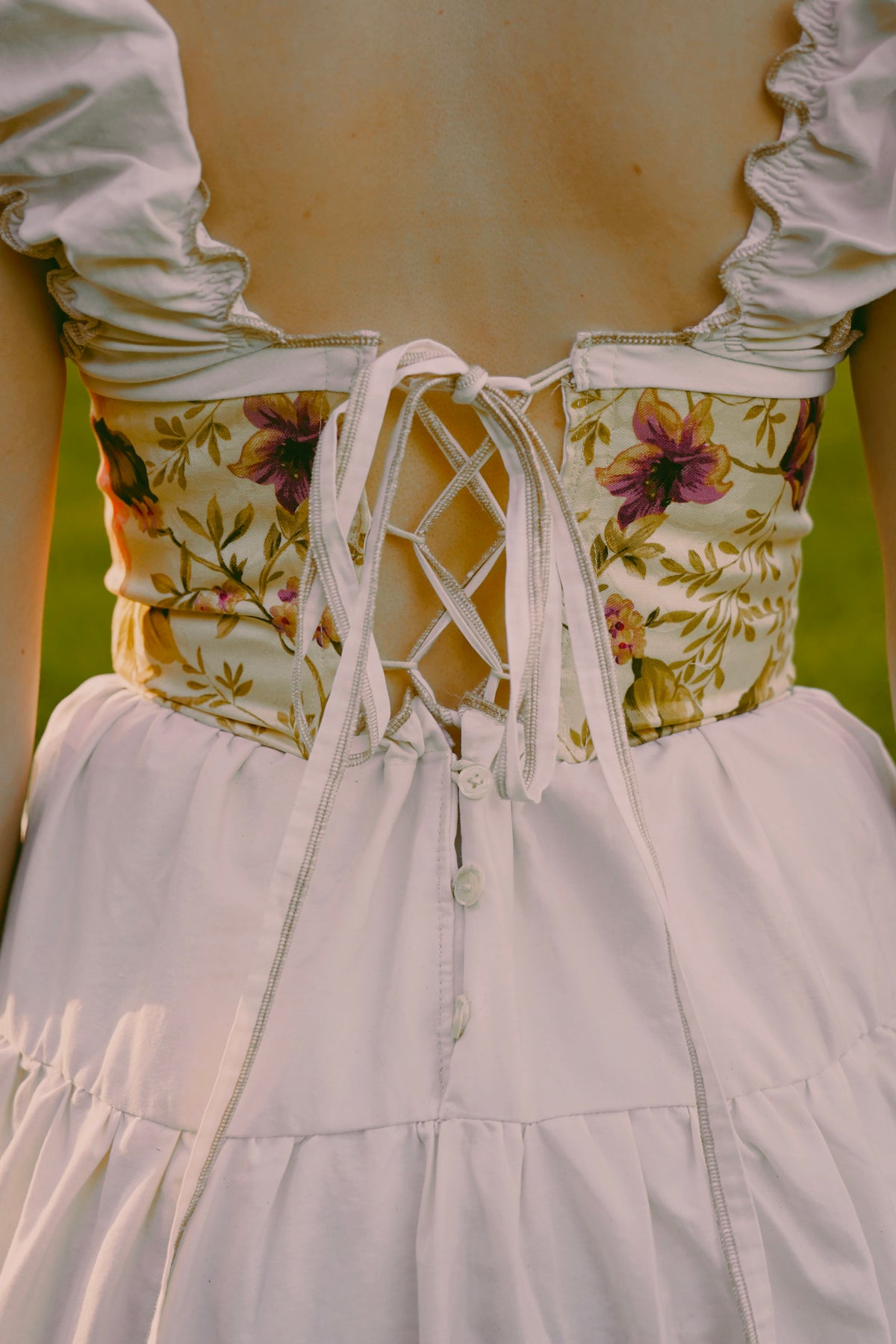 Floor Length Corset Dress (S-L)