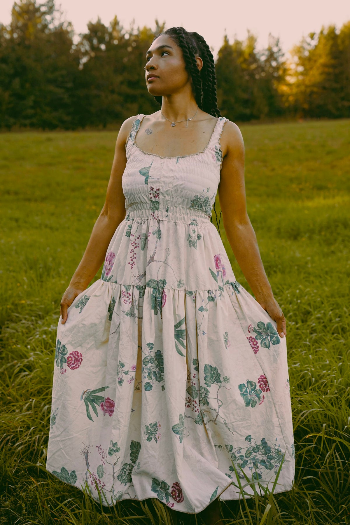 Grape Orchard Dress (S-M)